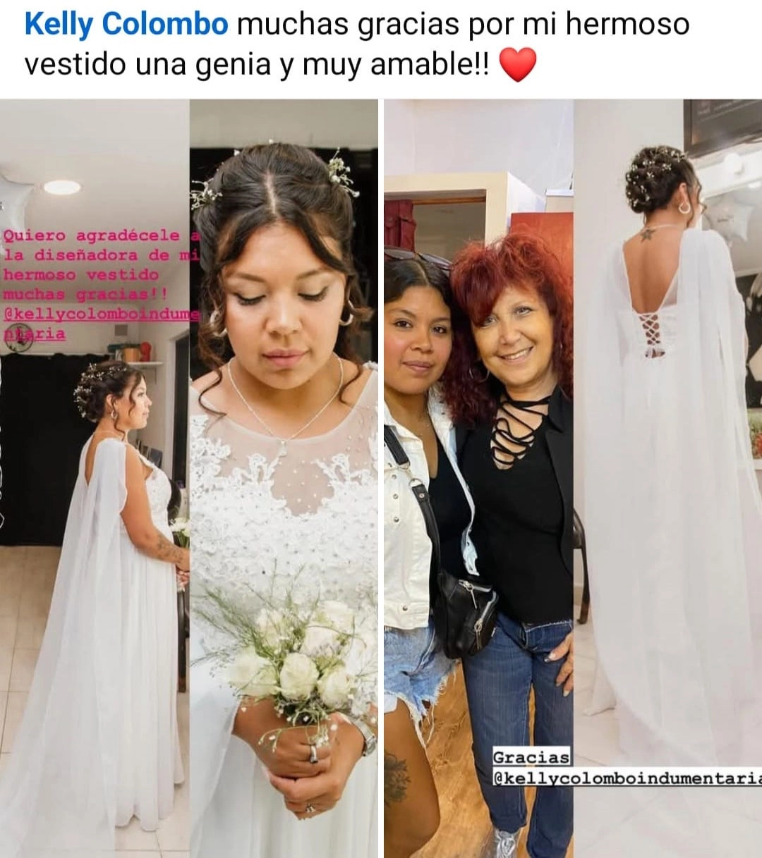 Mensaje de agradecimiento de una clienta de Kelly Colombo, imagen 11