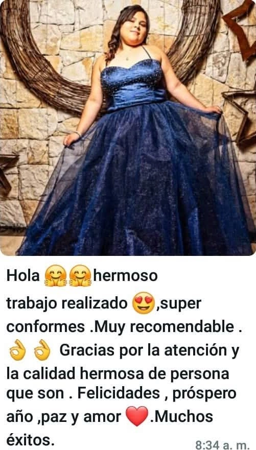 Mensaje de agradecimiento de una clienta de Kelly Colombo, imagen 6