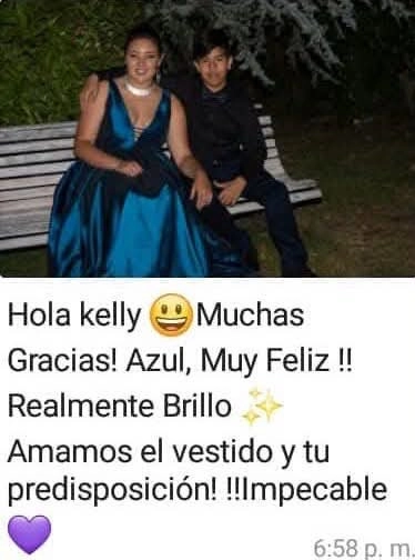 Mensaje de agradecimiento de una clienta de Kelly Colombo, imagen 8