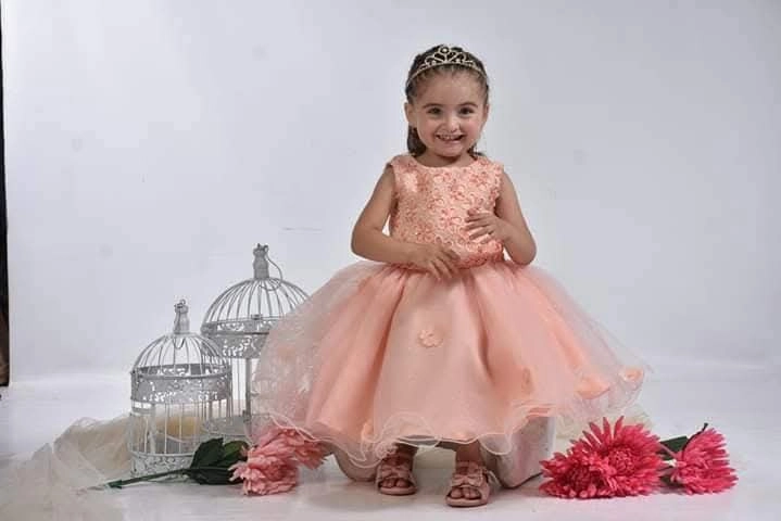 Vestido infantil de fiesta confeccionado por Kelly Colombo, foto 10