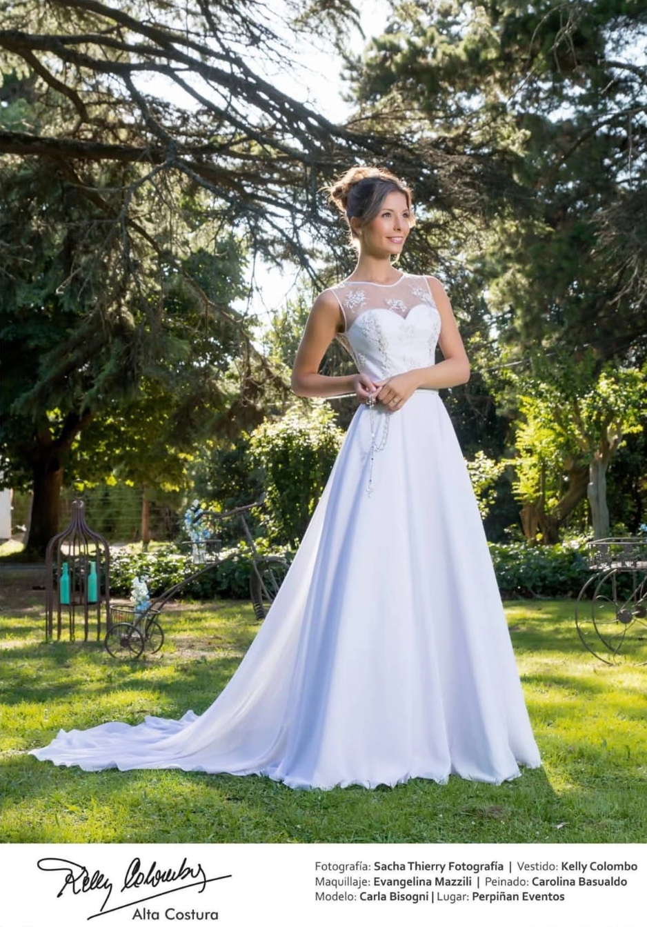 Vestido confeccionado a medida por Kelly Colombo, foto 8